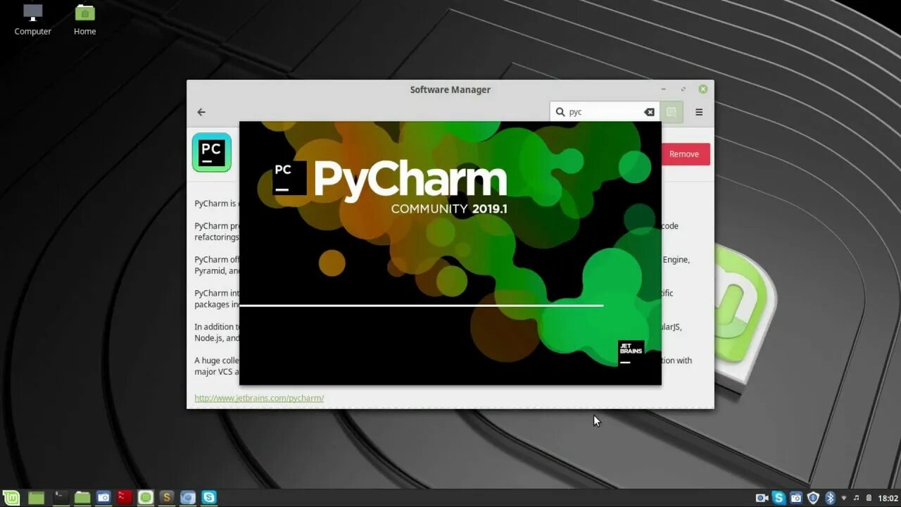 Pycharm community linux. Pycharm ubuntu.