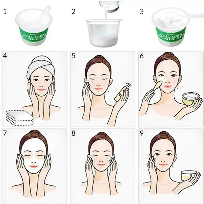 Lindsay альгинатная маска. Lindsay Modeling Mask Collagen. Lindsay Collagen Modeling Mask Pack Collagen. Схема нанесения альгинатной маски.