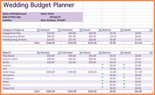 Таблица свадьба эксель. Бюджет свадьбы таблица. Budget Planner. Таблица расходов на свадьбу в excel.