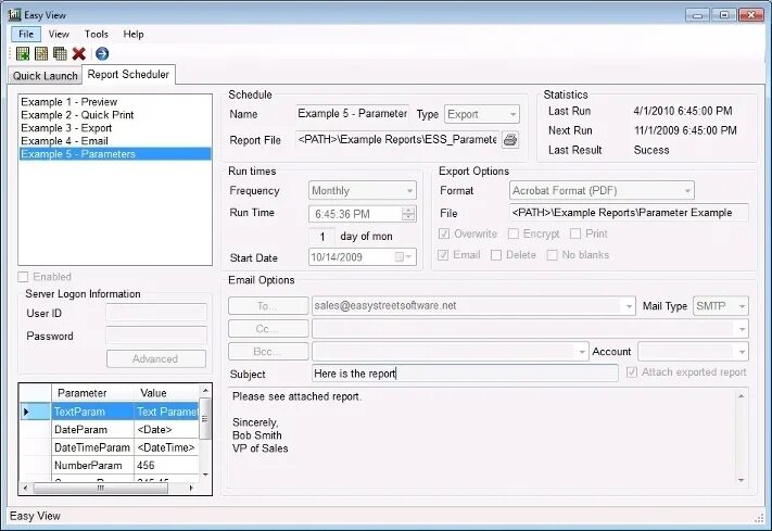 Easy viewer. Export License. Easy viewer Pro. Crystal Reports viewer. Eu Export License example.