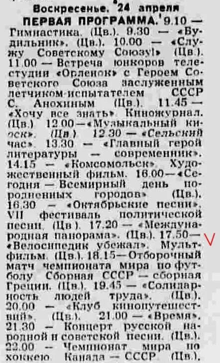 Программа передач на 1 апреля. Телепрограмма 1982 года. программа передач в советское время в воскресенье. программа тв ссср воскресенье. программа передач 1980 года воскресенье.
