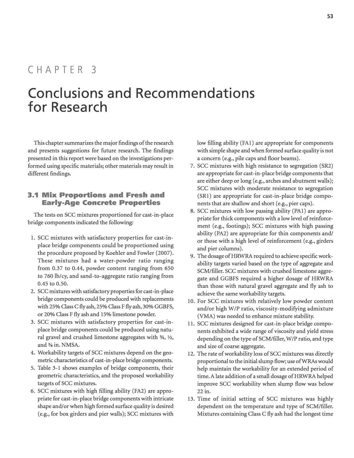 Recommendation in research example. Reports recommendations.