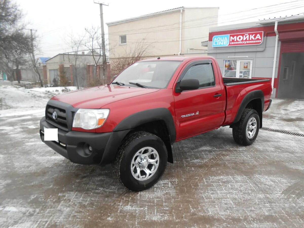 Купить пикап в свердловской области. Тойота Такома 2008. Toyota Tacoma II 2008. Toyota Tacoma одинарная кабина. Toyota Tacoma 2008 года.