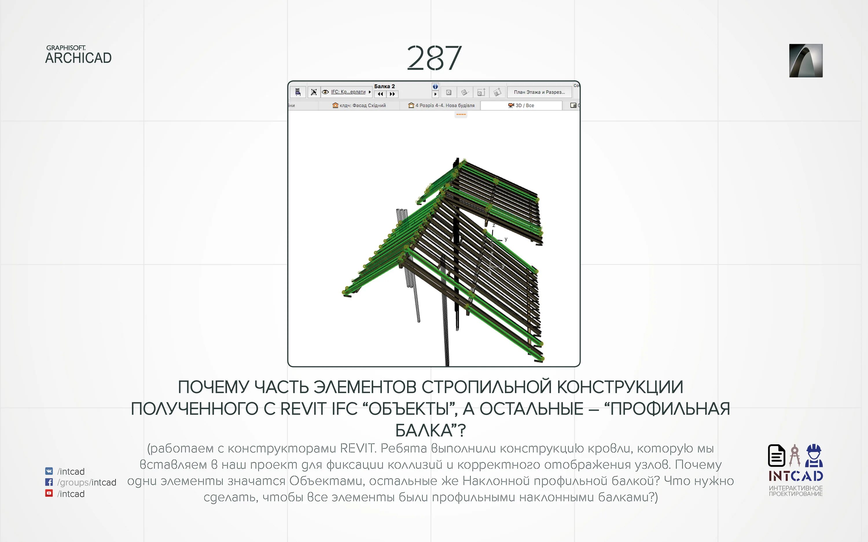 Двутавр ревит