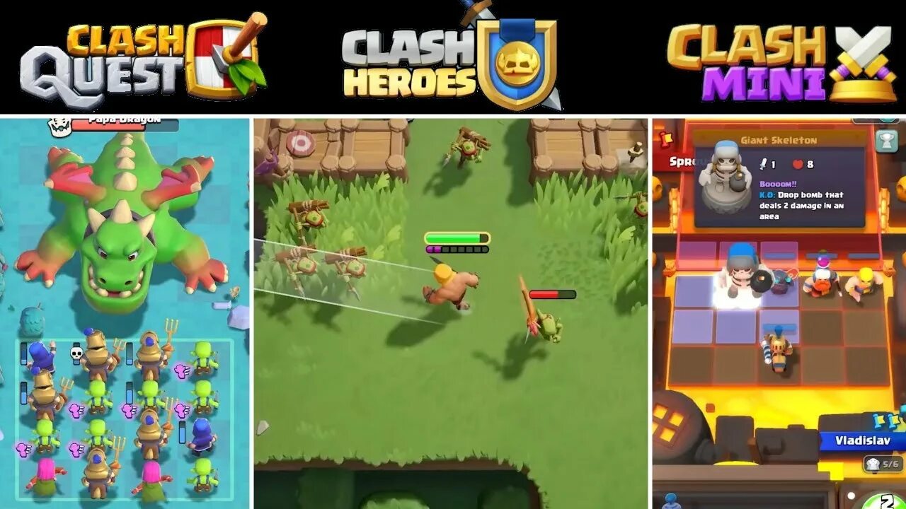 Clash quest supercell. Клеш мини новая игра. Clash Mini герои. Новая игра от суперселл. Скрин клеш мини.