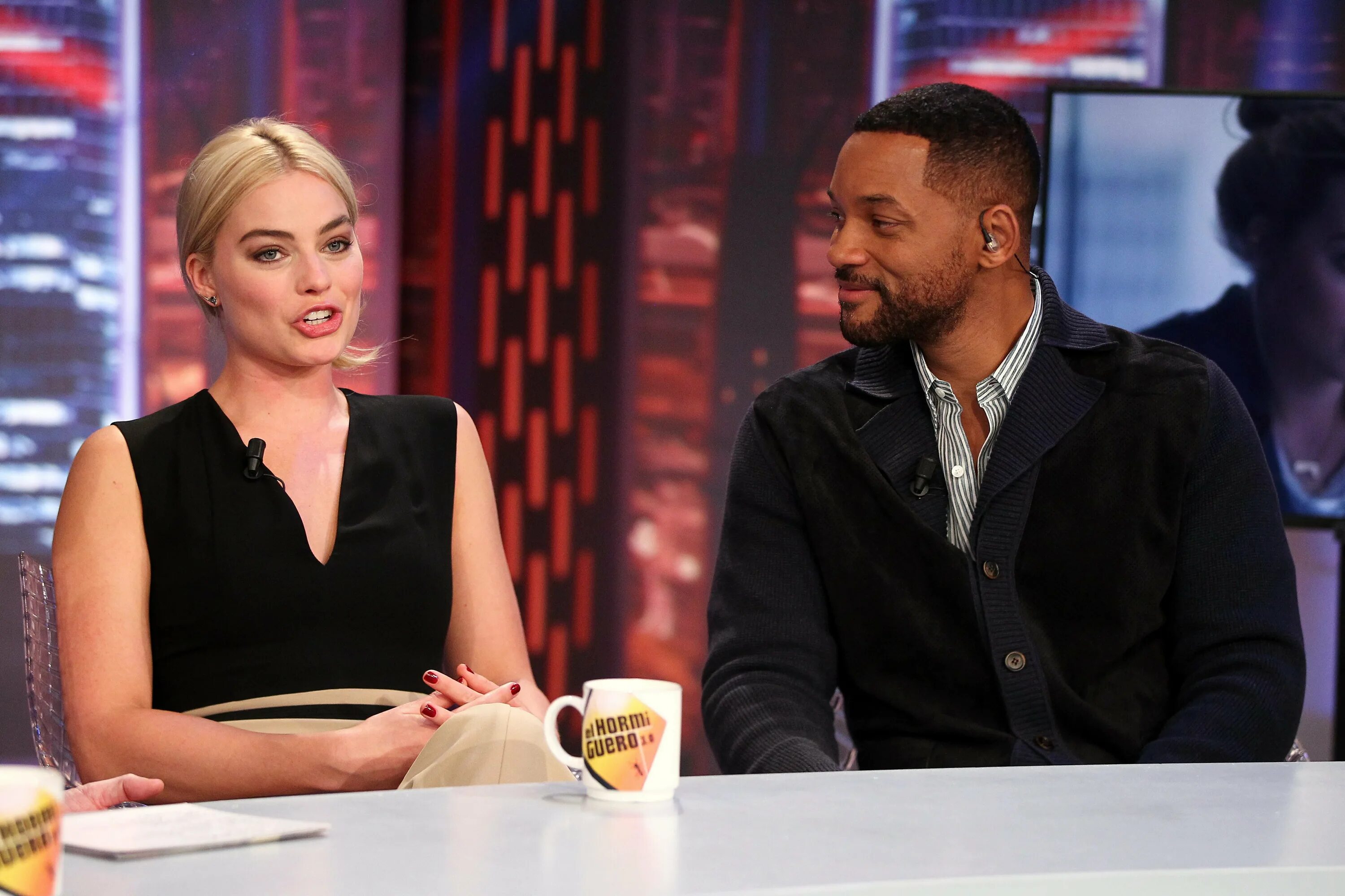 уилл марго. уилл смит и робби. марго робби и смит. марго робби и уилл смит. уилл марго.