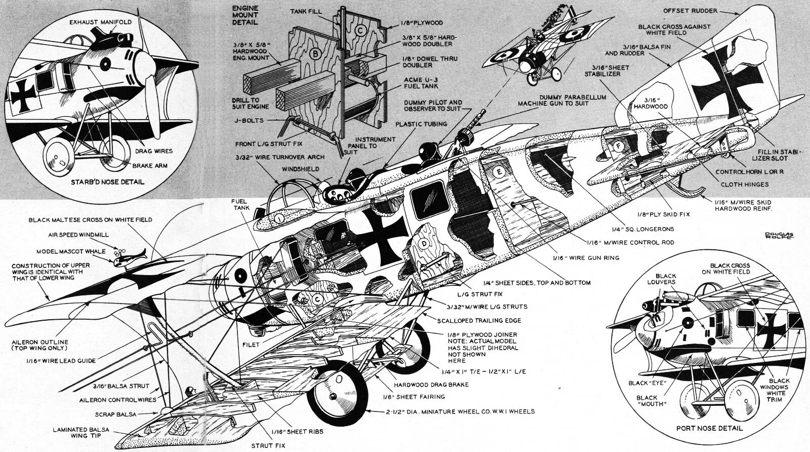 C ii ii ii 8. LFG Roland c.II. Roland c.2 чертежи. LFG Роланд d i чертежи. Чертежи самолёта Roland c ll..