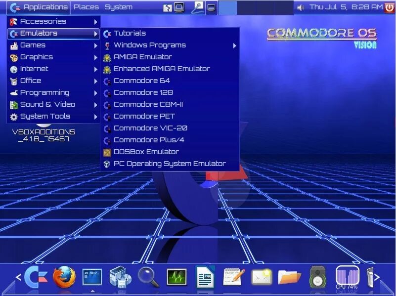 Commodore os. Commodore os линукс. Vision для Linux. Emu os 2000.