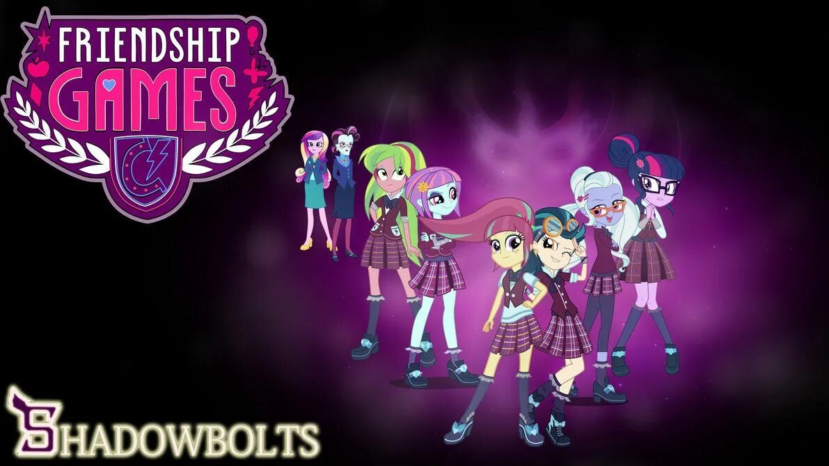 Игры дружбы фото Pin by Skakunslavik on Shadowbolts Equestria girls, Friendship games, My little