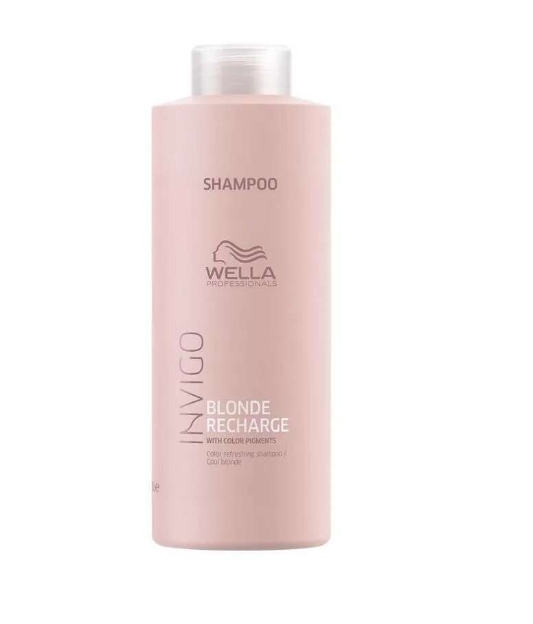 Blonde shampoo. Wella professional шампунь Invigo 1000мл. Шампунь Wella professionals Invigo blonde Recharge для холодных светлых оттенков. Wella Invigo \шампунь для окрашенных волос. Wella professionals Invigo Color.