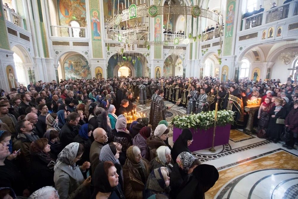 Службы страстной седмицы