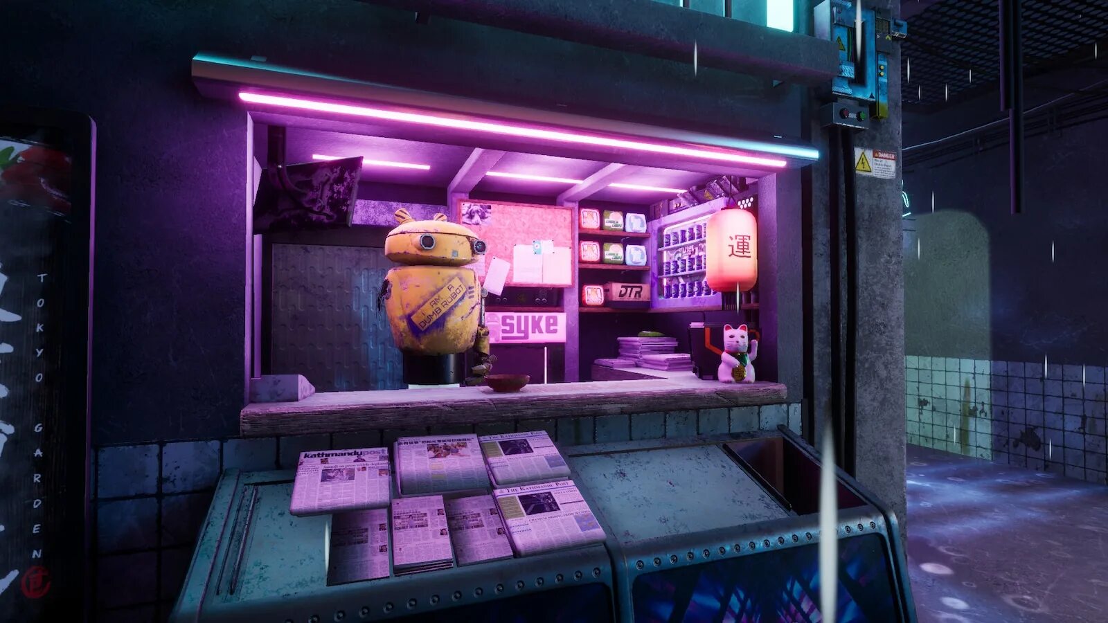 Cyberpunk store