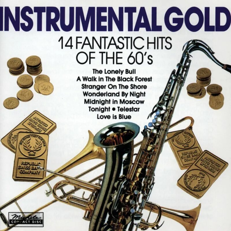 Instrumental Gold collection. Золото инструментальная. 60 S Instrumental. London Pops Orchestra and Ensemble - Patricia обложка.