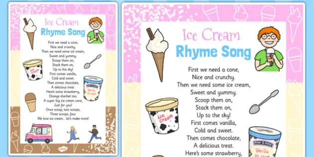 Маленькие стишки про мороженое. Мороженое по английскому языку. Стихи про мороженое для детей. Стихи про мороженое на английском.