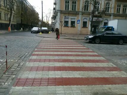 Переходы тротуарной плитки