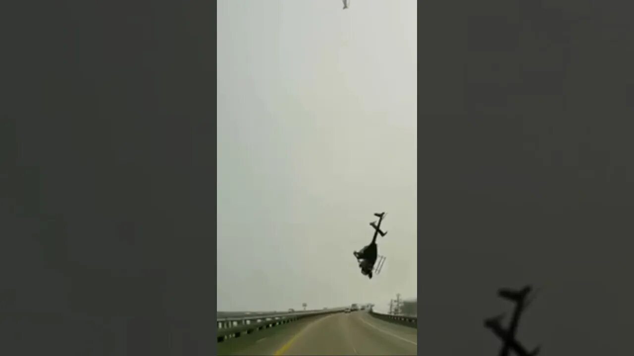 Тролль спас ребенка от падающего вертолета