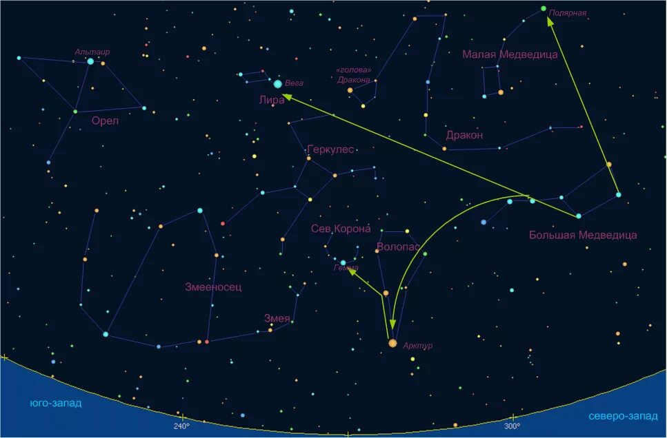 Можно ли с венеры разглядеть малую медведицу. Созвездие Вега на карте звездного неба. Созвездие Андромеды на карте звездного неба. Созвездие овна на карте звездного неба. Арктур Созвездие на небе.
