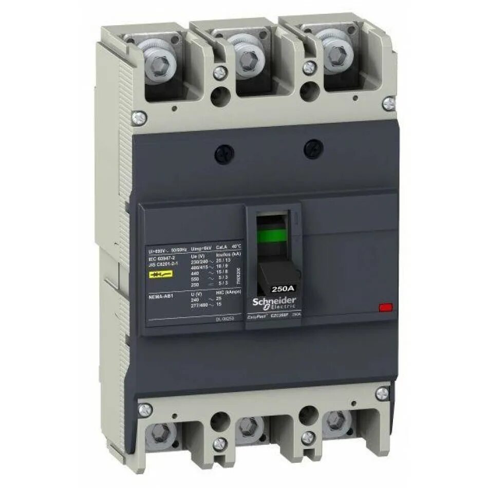 Автоматический выключатель Schneider Electric EASYPACT EZC 3p 18ka. Выключатель автоматический 250f 36ka 3p 250a EASYPACT CVS. Автоматический выключатель 250а Шнайдер электрик. Выключатель автоматический 3п EZC 250f 175а 18ка Schneider Electric. Esq автоматические выключатели