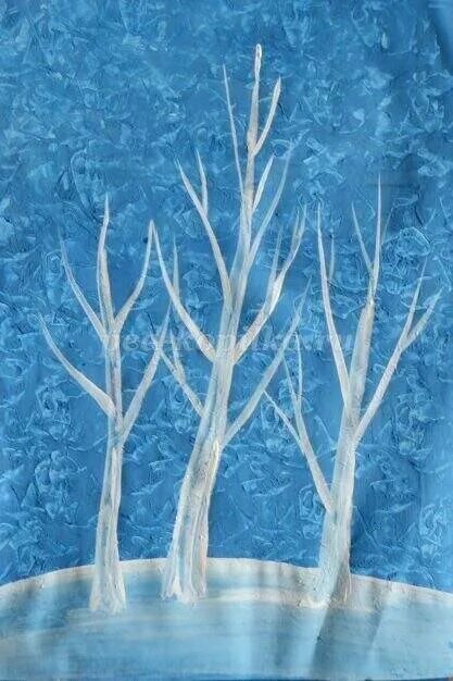 Комарова, стр. Рисование иней на деревьях в подготовительной. Занятие деревья в инее. Деревья в инее рисование в старшей группе. С.