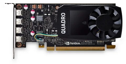NVIDIA Объём видеопамяти: 4 Гбайт Модель графического процессора: NVIDIA Qu...