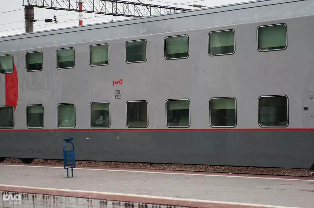 Двухэтажный поезд краснодар