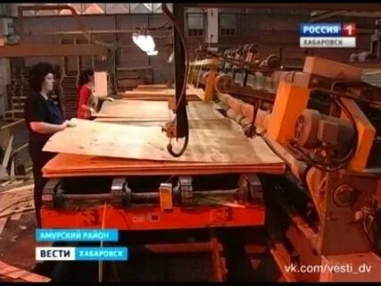 Перерабатывают древесину в восточной сибири
