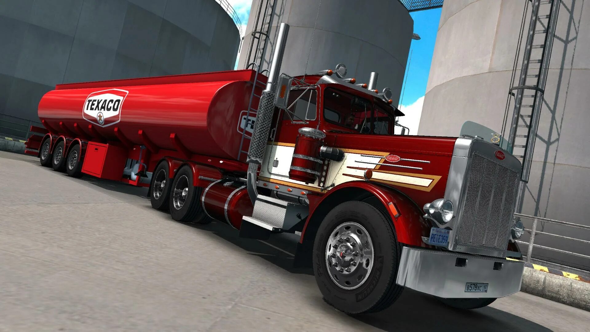 Грузовик Петербилт етс2. Peterbilt 359 ATS. Петербилт для етс 2. Truck Peterbilt 359. Euro truck simulator моды грузовиков