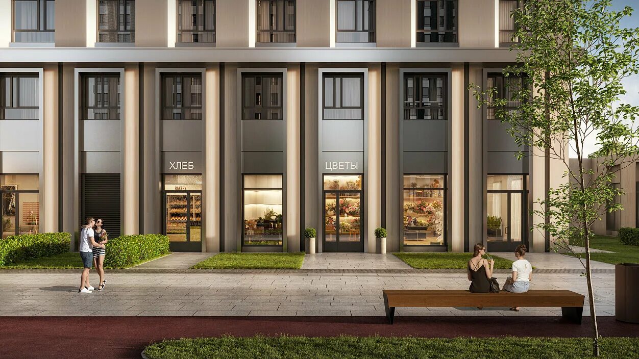 Park ridge, dubai hills estate. проект застройки у метро кантемировская.