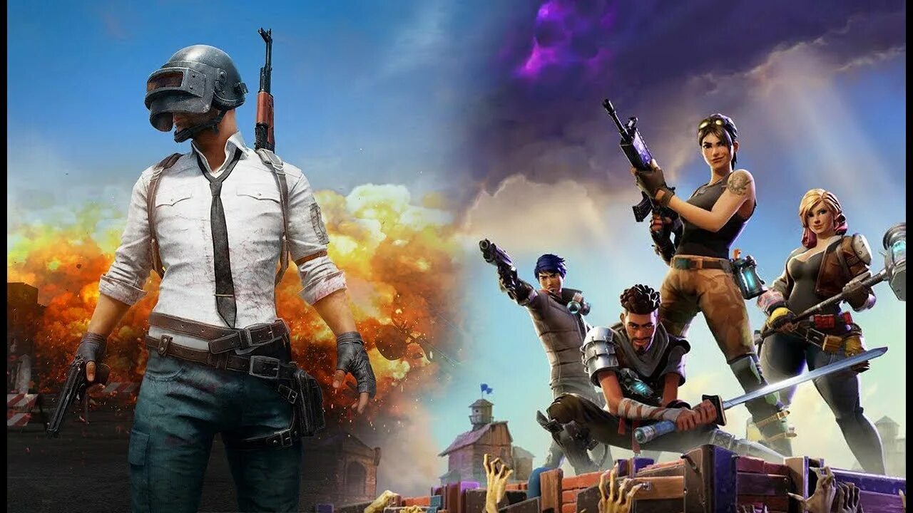 Stars epic games. Fortnite vs PUBG. PUBG Epic games. Баннер ЭПИК геймс. Картина форнайт и ПАБГ.