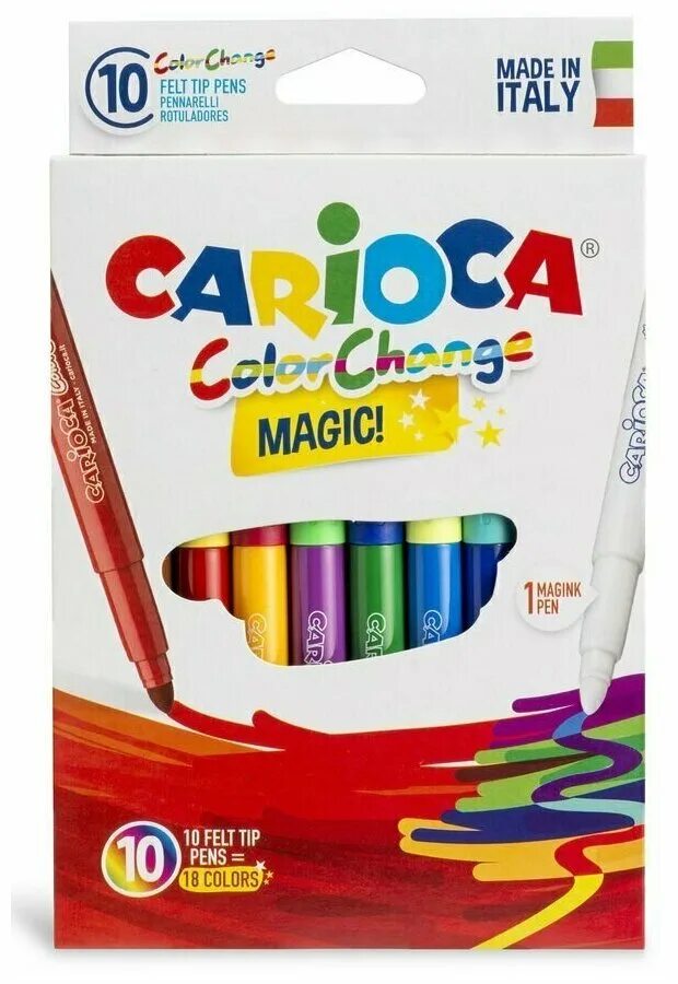 Carioca фломастеры "magic colors" 12 шт. Фломастеры 8 цветов. Фломастеры magic. Фломастеры кисточки. Фломастеры magic.