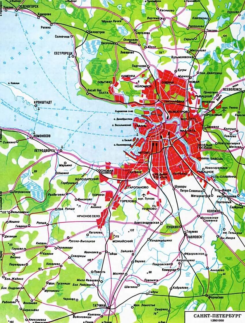 Ката санкт петербурге. Пригороды Петербурга на карте. Карта Санкт. Питер и пригород. Санкт-Петербург и окрестности на карте. Окрестности Петербурга карта.