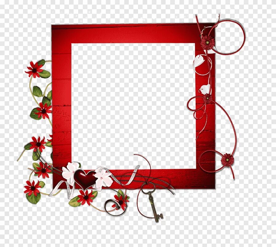 Red frame