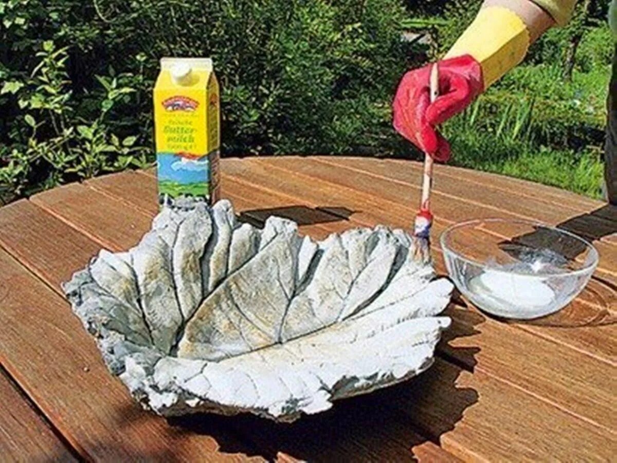 Фигурки из цемента для сада