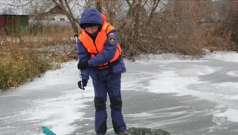 Толщина льда на водоемах