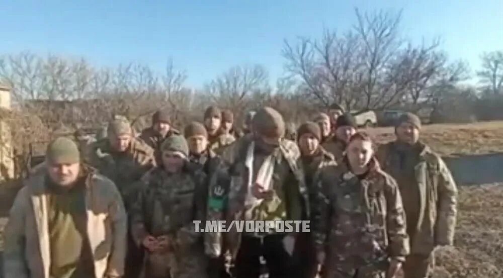 Рота обычный. Группа российских военных. 116 Бригада Украина.