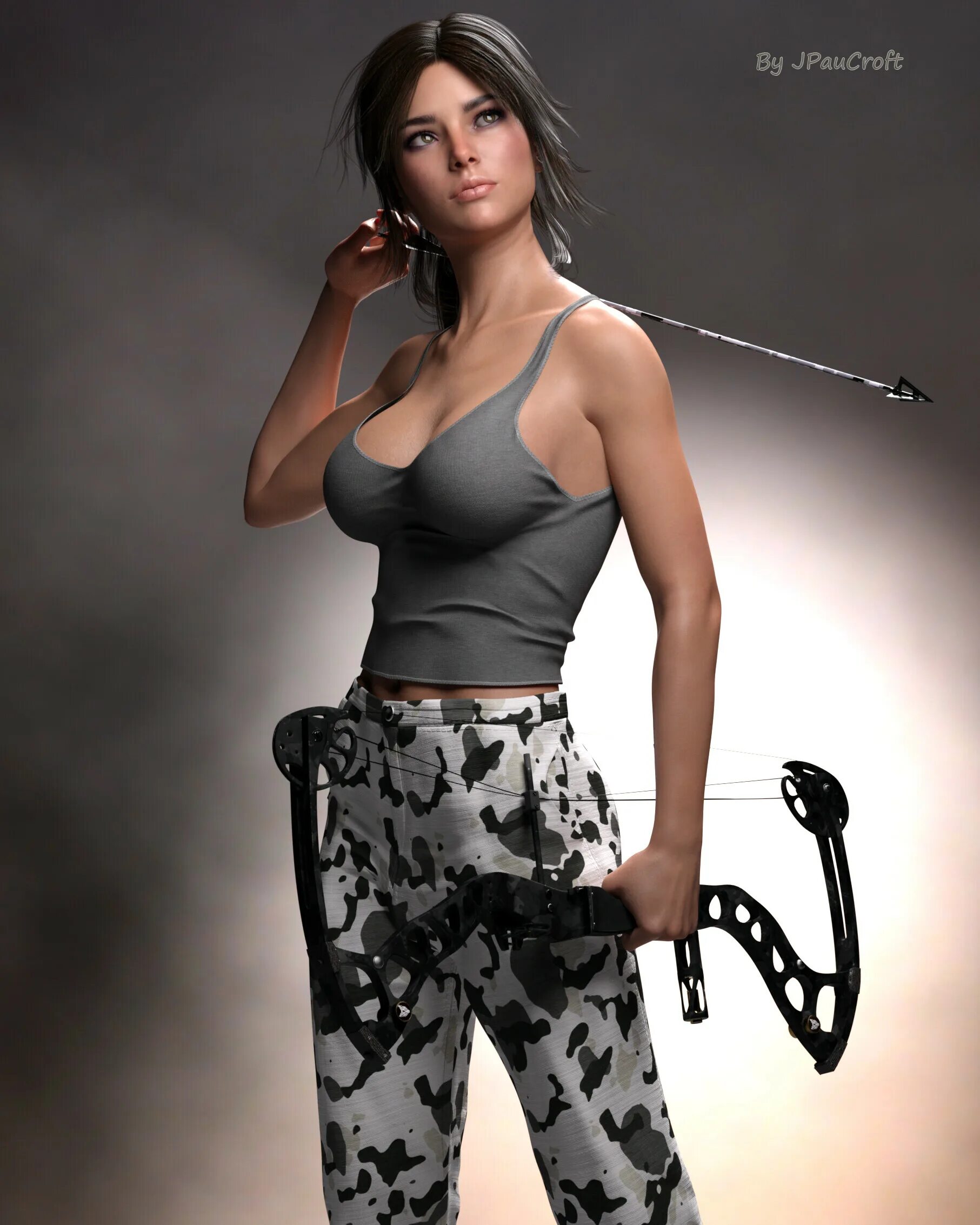 Lara croft in the gatekeeper