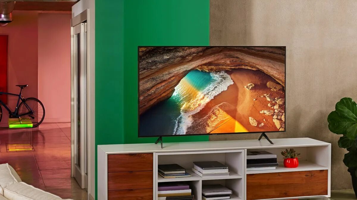 Телевизор 32 qled. Samsung q60. Samsung q60t QLED. Телевизор Samsung q55q60r. QLED Samsung qe58q67tau.