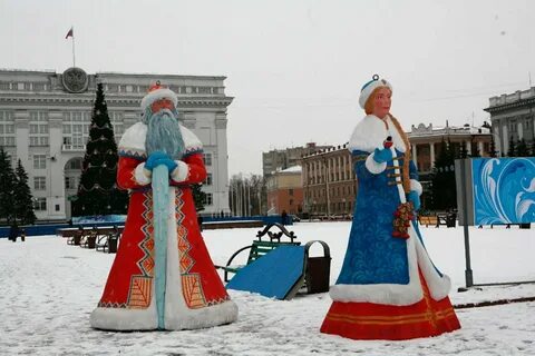 Снежная снегурка