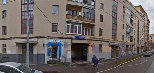 Москва, улица Тверская-Ямская 3-я дом 48. многоквартирный дом