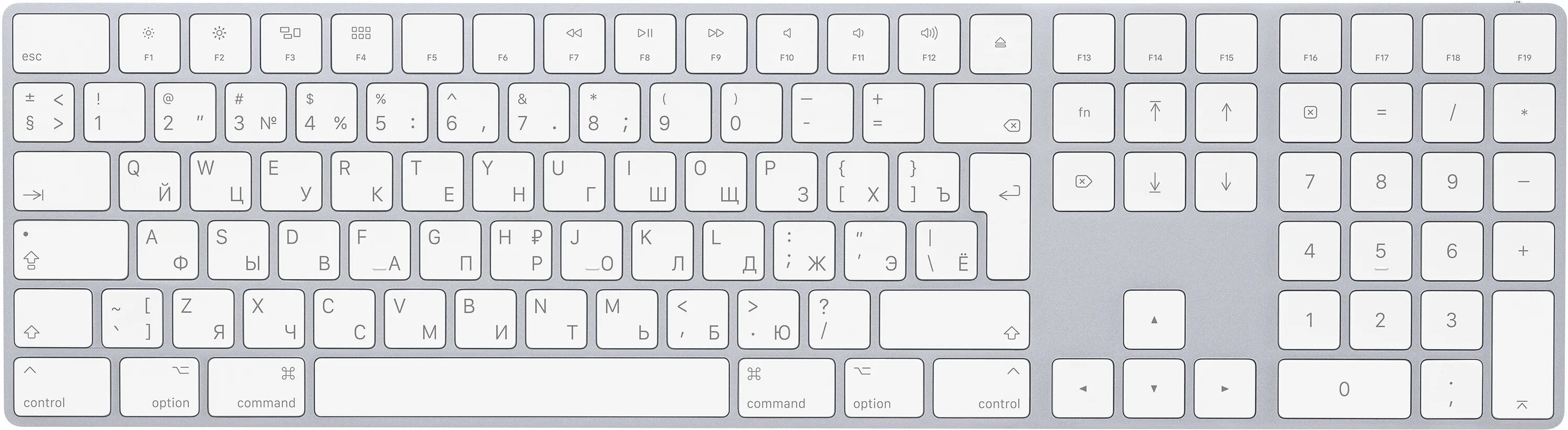 Распечатать раскладку клавиатуры компьютера. Клавиатура Apple Magic Keyboard with Numeric Keypad mq052rs/a. Клавиатура Apple Magic Keyboard with Numeric Keypad (mq052rs/a) Silver Bluetooth. Клавиатура Apple Wireless Keyboard mc184 White Bluetooth. Клавиатура и мышь HP 4cf00aa Wireless Keyboard and Mouse 800 White USB.