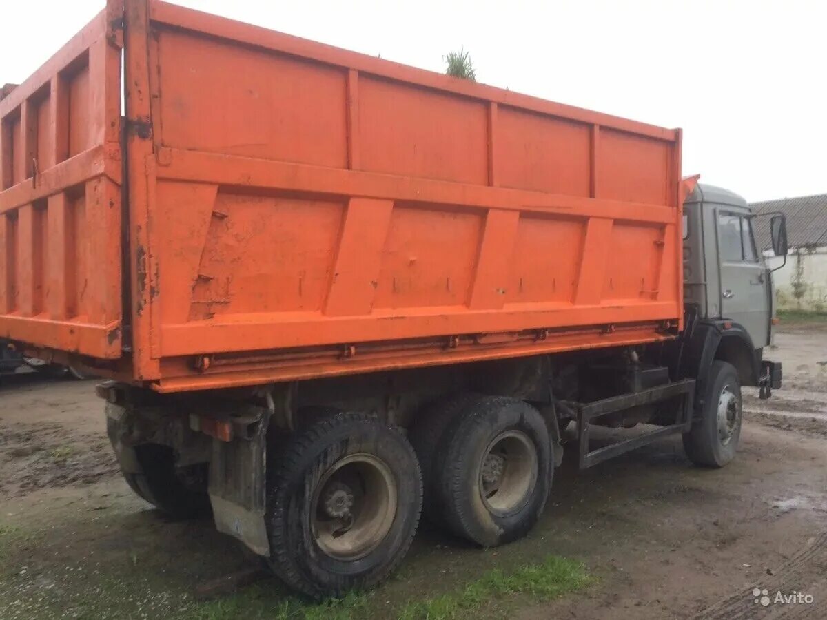 камаз 53102 сельхозник боком.