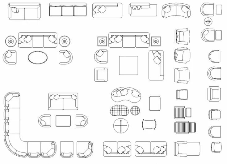 Вид сверху чертеж план Architecture Plan With Furniture In Top View Stock Vector Illustration of offi