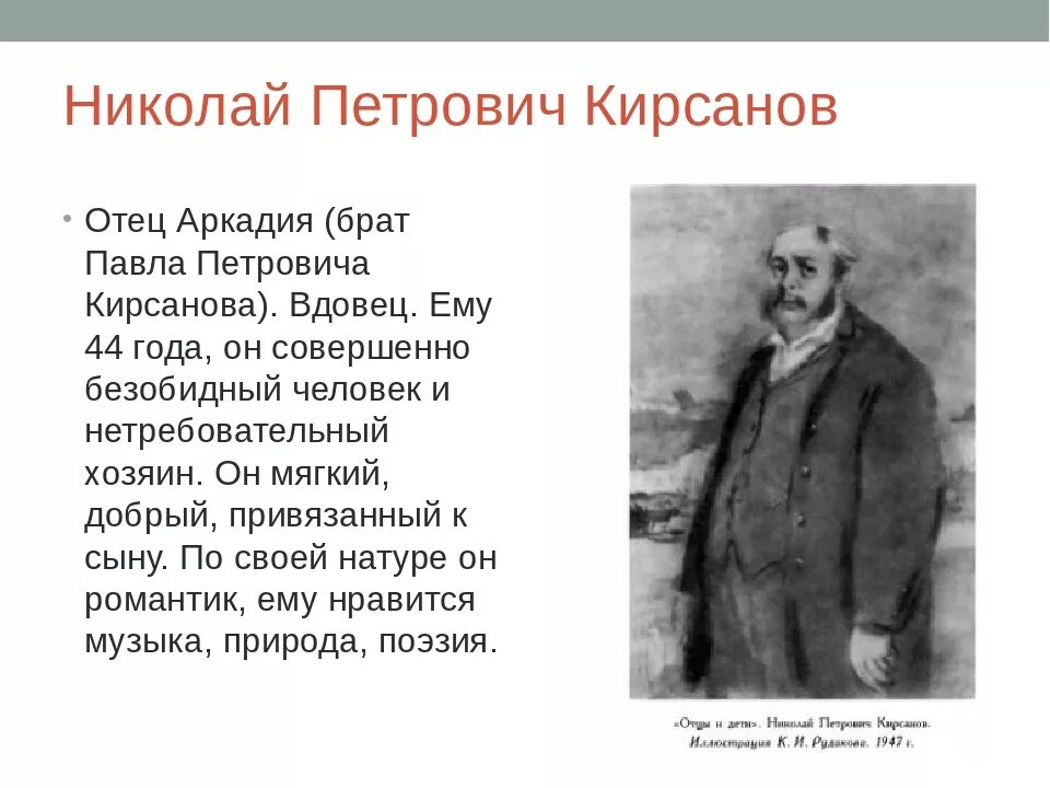 Характеристика петровича отцы и дети. Отец Николая Петровича Кирсанова портрет. Николай Петрович Кирсанов отцы и дети характеристика. Николая Петровича Кирсанова отцы и дети. Кирсанова Николая Петровича в романе отцы и дети.