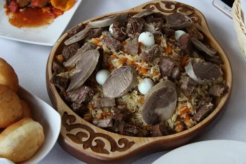 Блюда казахской кухни из конины