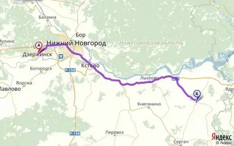 Дорога до кстова
