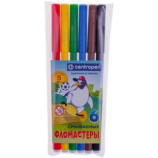 6 фломастеров