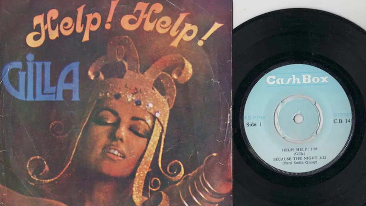 Gilla слушать. Gilla help help 1977. Gilla 1978. Обложки CD gilla. Gilla альбомы.