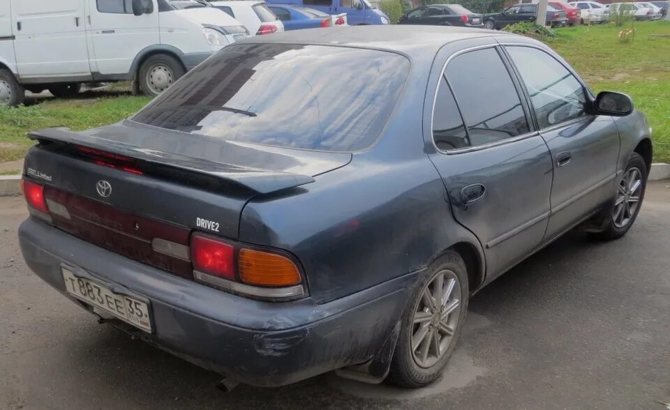 Тойота спринтер ае100 купить. Toyota Sprinter 100. Тойота Спринтер ае100. Тойота Спринтер ае100 1993. Toyota Sprinter 100 кузов.