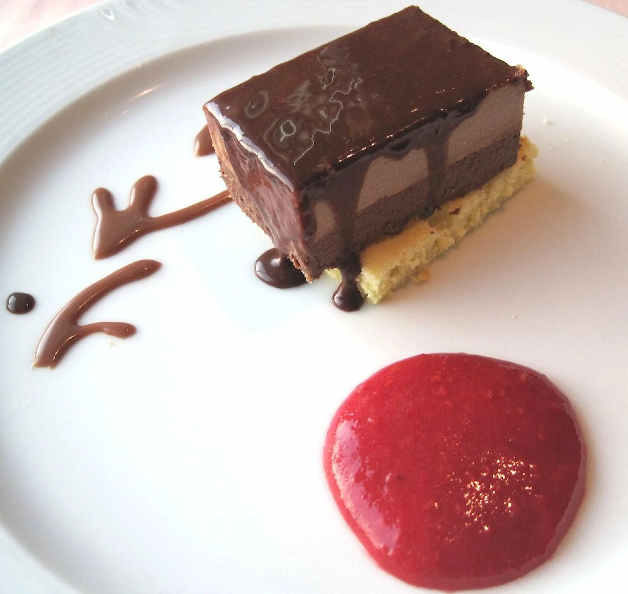 Sauce cake