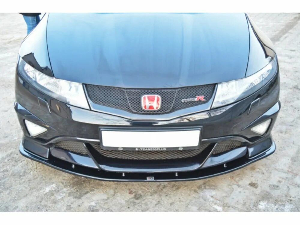 Хонда Цивик 2008 с бамперами. Honda Civic Type r 2008 Bumper. Бампер Honda Civic 2008. Сплиттер на Хонда Цивик 4д.